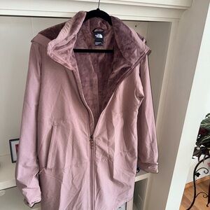 North face shelbe raschele Mauve water repellent